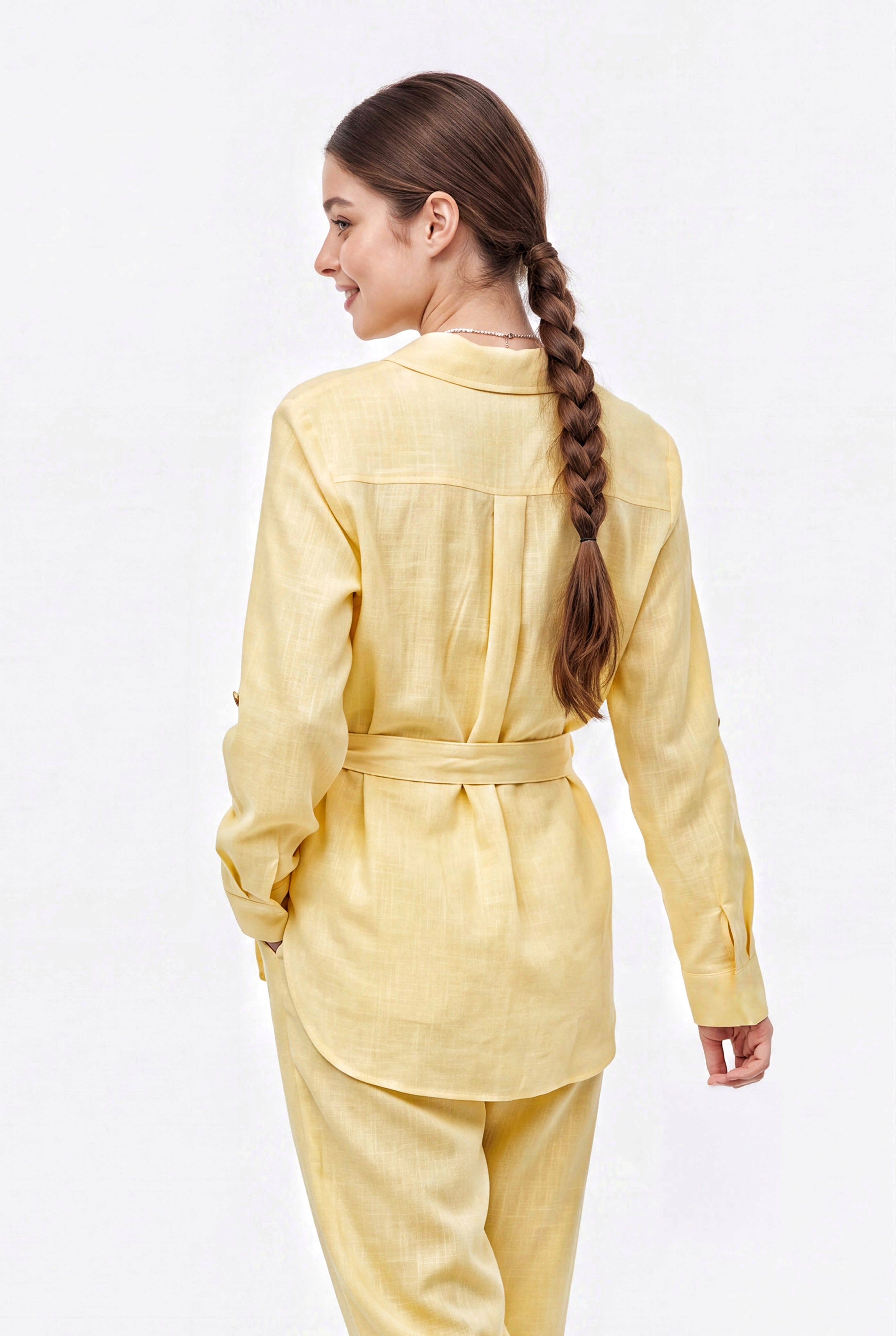 s26-25 suit linen 2poc