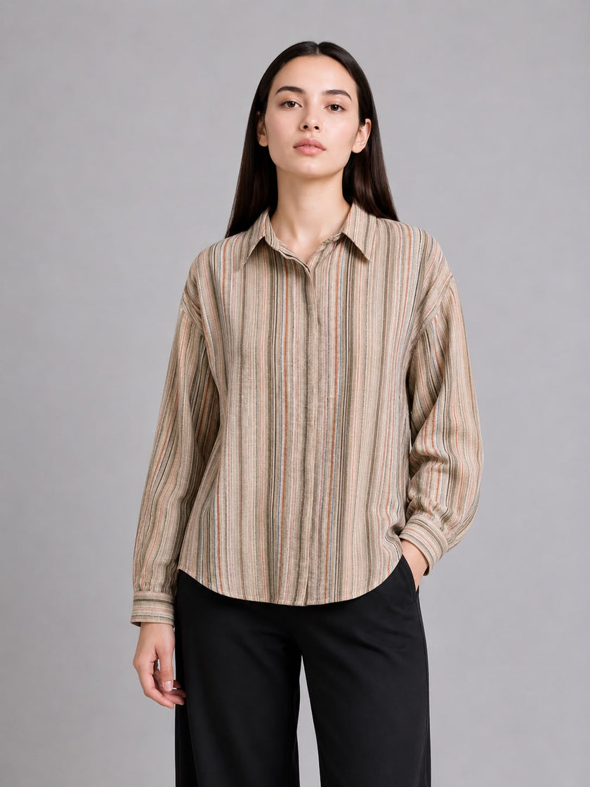 S26-20CHEMISE  STRIPE