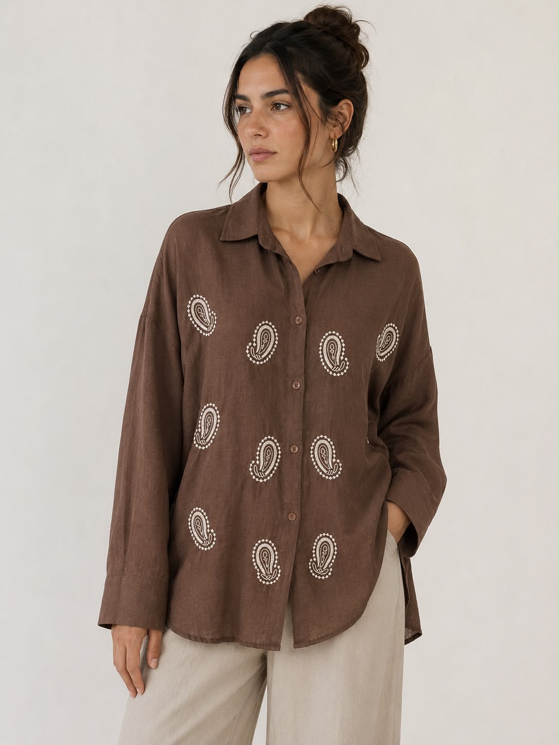 s26-26 chemies embroidery linen