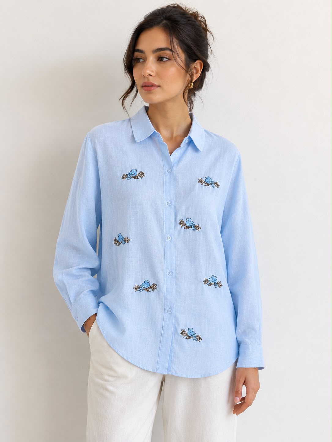 s26-26 chemies embroidery linen